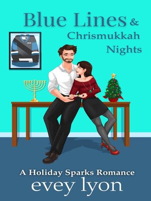 cover image of Blue Lines & Chrismukkah Nights